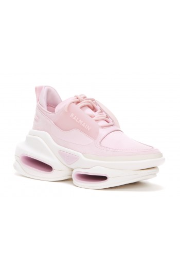 BALMAIN Różowe sneakersy 'B-Bold'
