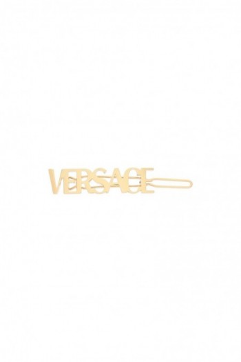 Versace Logowana spinka do włosów