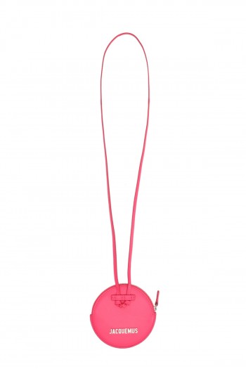Jacquemus Różowa saszetka na szyję 'Le Pitchou'