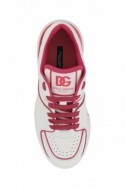 2Dolce & gabbana Biało-czerwone sneakersy 'New roma'