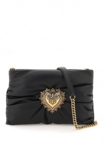 Dolce & Gabbana Skórzana torebka na ramię 'Devotion'