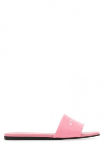 Givenchy Bawełniane klapki 4G