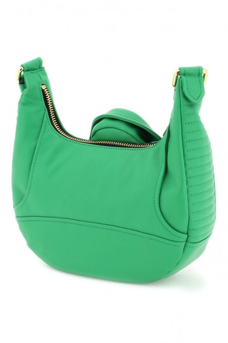 Moschino Zielona torebka na ramię 'Biker Bag'