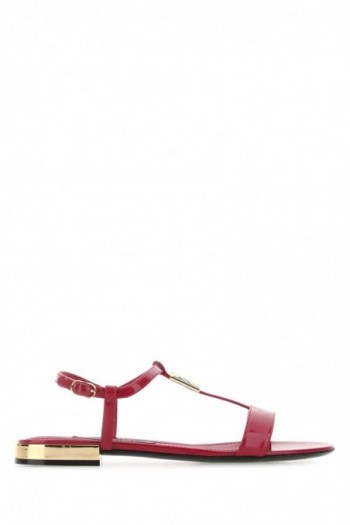 Dolce & Gabbana Skórzane sandały 'Tyrian'