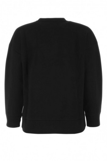 Burberry Czarna bluza z logo