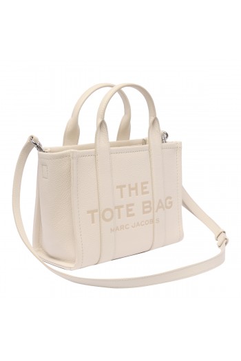 Marc Jacobs Skórzana torba MINI TOTE BAG biała