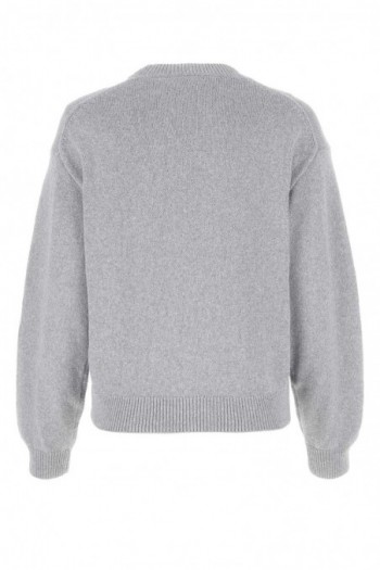 Kenzo Szary bawełniany sweter