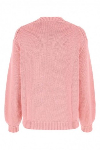 Kenzo Różowy sweter z logo