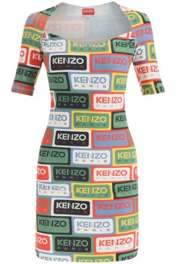 Kenzo Mini sukienka Kenzo Labels