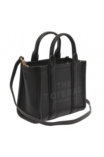 Marc Jacobs micro skórzana czarna torba The Tote Bag