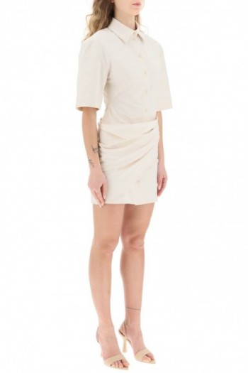 Jacquemus Mini sukienka La robe camisa