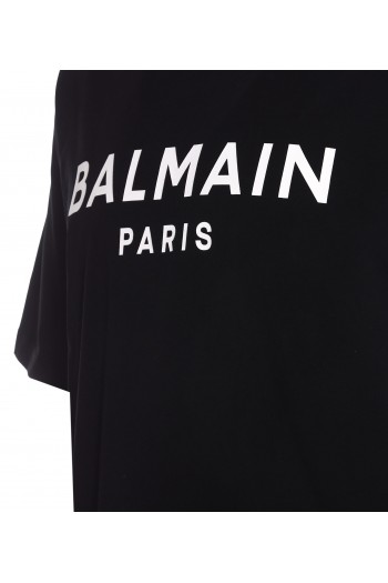 Balmain Koszulka oversize z logo męska