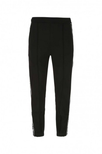 Givenchy Czarne joggery z elastycznej mieszanki nylonu