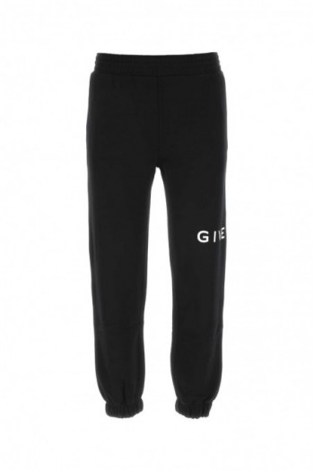 Givenchy Czarne bawełniane joggery 117155