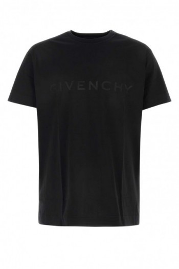 Givenchy Czarna bawełniana koszulka 117164