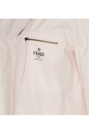 Fendi Koszula z logo FS8063AFLKF084J
