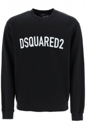 Dsquared2 Bluza z logo czarna
