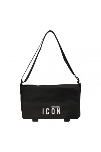 Dsquared2 Materiałowa torba z logo ICON