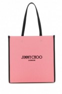 2Jimmy Choo Różowa torba shopper N/S Tote M torba na zakupy