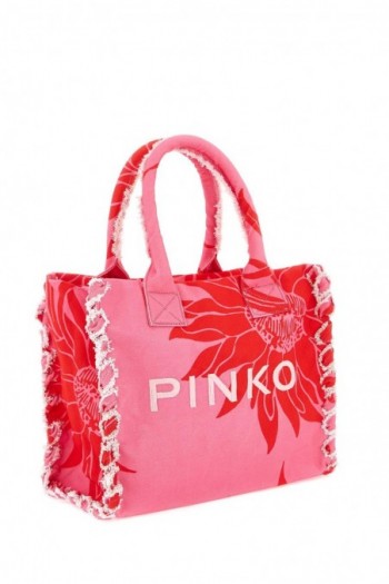 Pinko Torba shopper 'Beach', materiałowa, plażowa