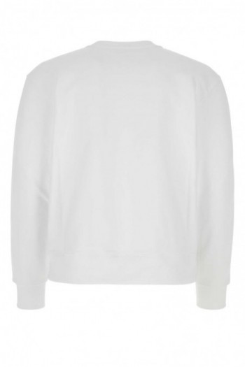 Kenzo Biała bluza z elastycznej bawełny