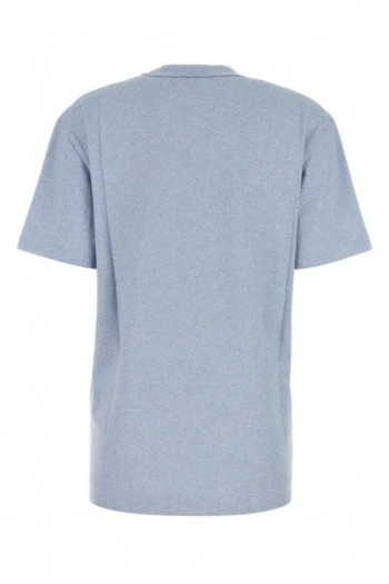 Alexander Wang Jasnoniebieski bawełniany t-shirt oversize