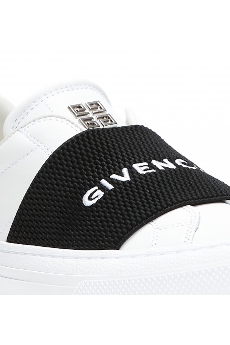 Givenchy Sneakersy CITY SPORT z czarnym paskiem z logo