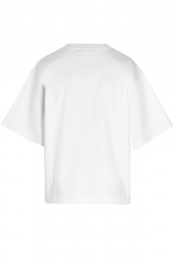 DOLCE&GABBANA Biała koszulka '90s Fashion' 