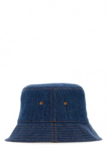 Burberry Dżinsowy kapelusz typu Bucket
