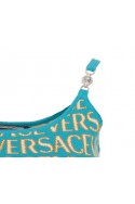 2Versace Top z mieszanki bawełny z haftem  Versace Allover