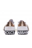 2DOLCE & GABBANA Sneakersy 'Portofino Vintage' z kryształkami, CK2203AO90289662