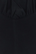 2Isabel Marant Czarna bawełniana koszulka Zazie