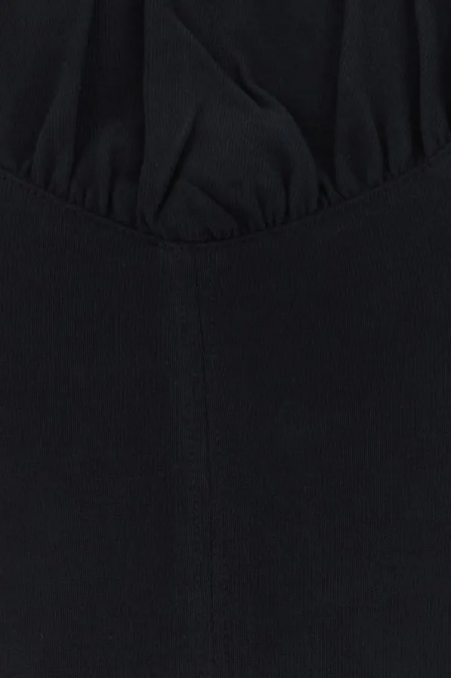 Isabel Marant Czarna bawełniana koszulka Zazie
