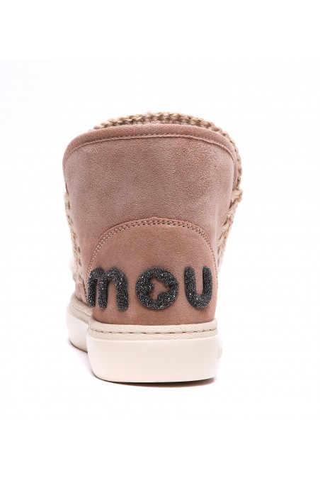 MOU Sneakersy ESKIMO BOLD z brokatowym logo, 411001ACAM