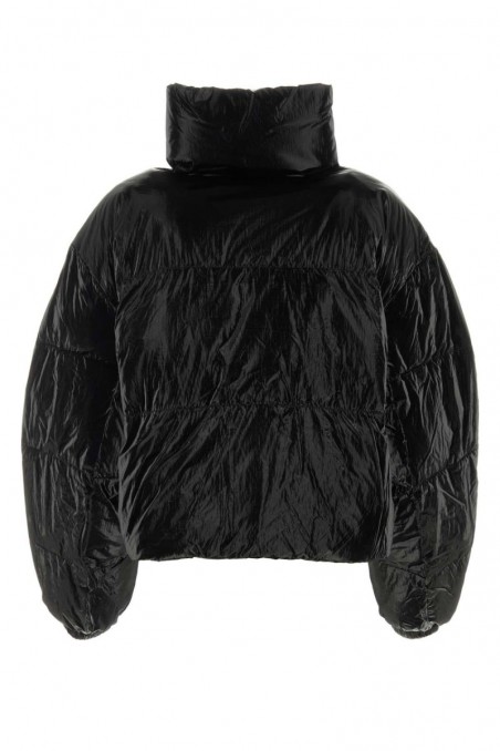 Isabel Marant Etoile Krótka ocieplana kurtka z nylonu w kolorze czarnym