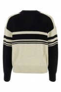 2ISABEL MARANT ETOILE Dwukolorowy sweter Callie z elastycznej bawełny