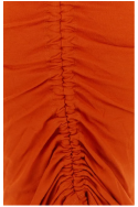 2Isabel Marant Etoile Pomarańczowa sukienka Lya z elastycznej wiskozy