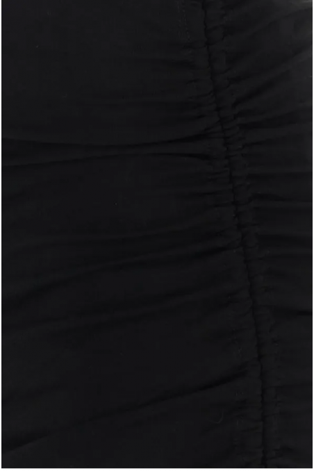 Isabel Marant Etoile Czarna sukienka Lya z elastycznej wiskozy