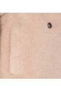 2Max Mara Wełniany płaszcz TEDDY, beżowy, 2310160133600 TEDGIRL002