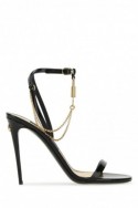 2Dolce & Gabbana Czarne skórzane sandały Keira, CR1615A1471 89718