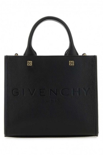 Givenchy Czarna skórzana torebka Mini G Tote