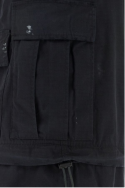 2Balenciaga Czarne bawełniane spodnie ze szpilką Knife Cargo