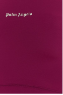 2Palm Angels Krótki purpurowy top z rozciągliwego nylonu