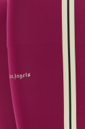2Palm Angels Fioletowe legginsy z elastycznego nylonu