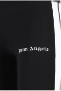 2Palm Angels Czarne legginsy z elastycznego nylonu