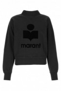2Isabel Marant Etoile Bawełniana bluza Moby w kolorze czarnym