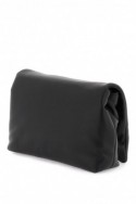 2Dolce & gabbana Czarna torebka na ramię ze skóry nappa z logo DG