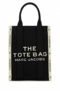2Marc Jacobs Czarna mini torebka z płótna The Tote Bag