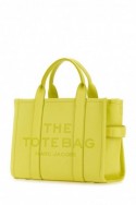 2Marc Jacobs Średnia torebka The Tote Bag ze skóry w kolorze fluo-żółtym