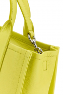 2Marc Jacobs Średnia torebka The Tote Bag ze skóry w kolorze fluo-żółtym